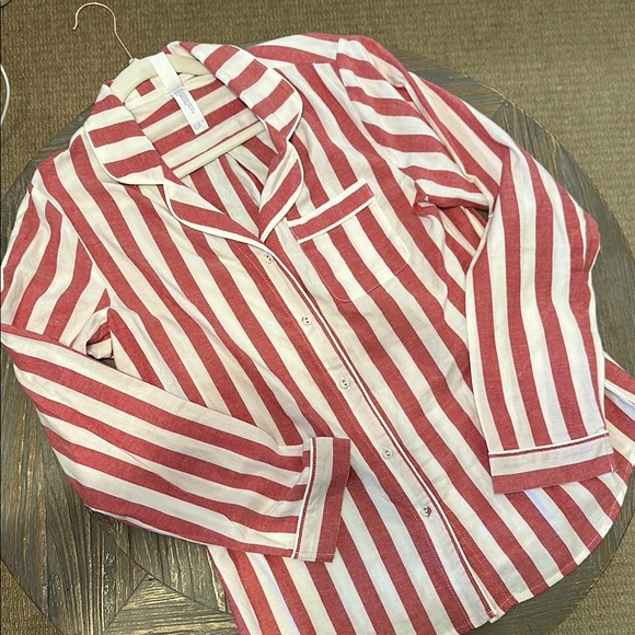 Target Other - Stars Above Red and White Striped Shirt / PJ top